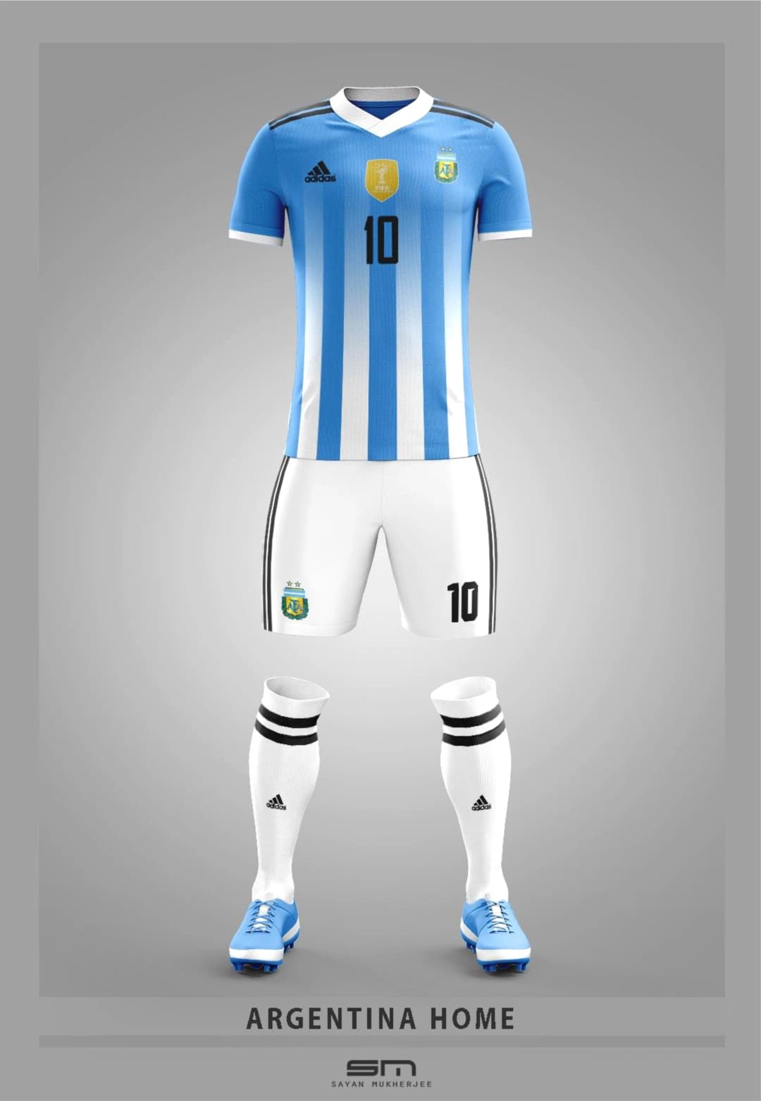 Özel Tasarım Forma Şort - Görsel 1